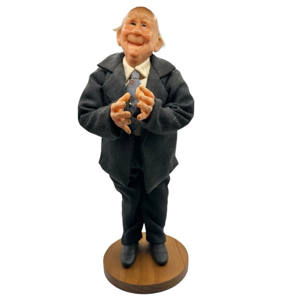 Vintage 2000 Richard Simmons Nana's Family Uncle Jake 11 inch Resin Doll